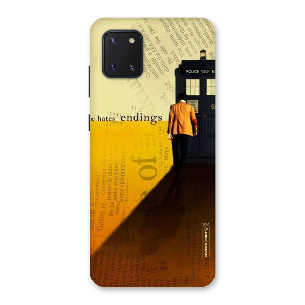 Hates Endings Back Case for Galaxy Note 10 Lite