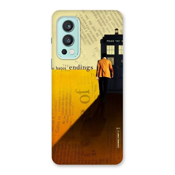 Hates Endings Back Case for OnePlus Nord 2 5G