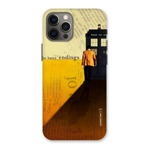Hates Endings Back Case for iPhone 12 Pro Max