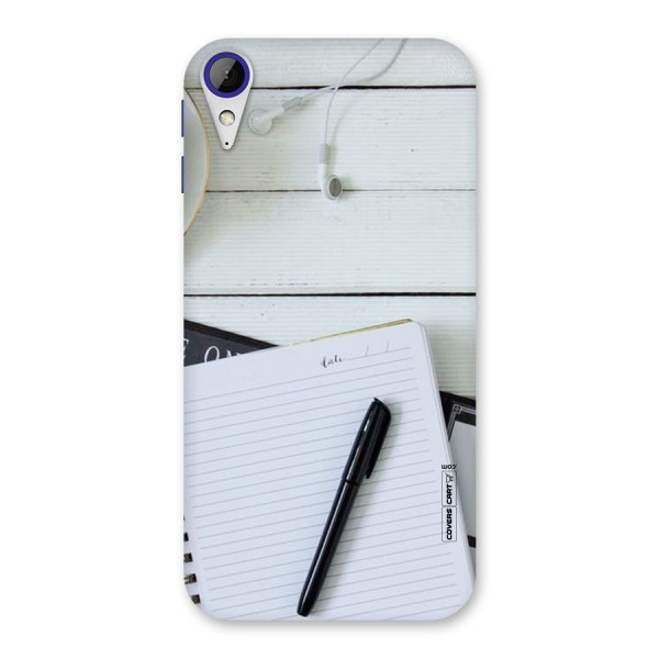 Headphones Notes Back Case for Desire 830