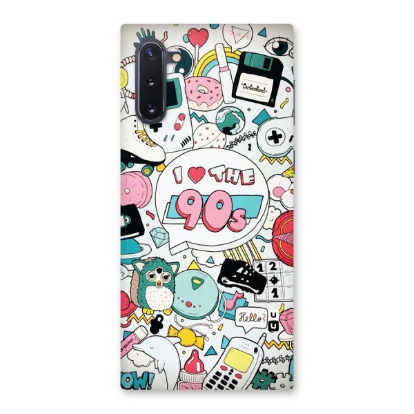 Heart 90s Back Case for Galaxy Note 10
