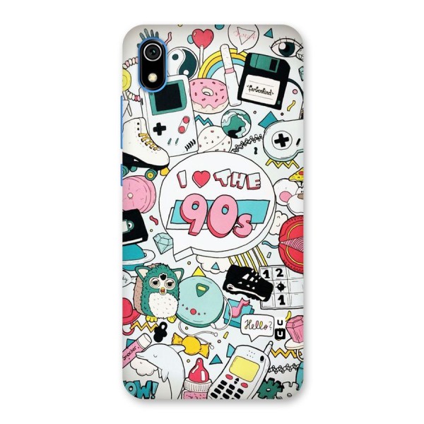 Heart 90s Back Case for Redmi 7A