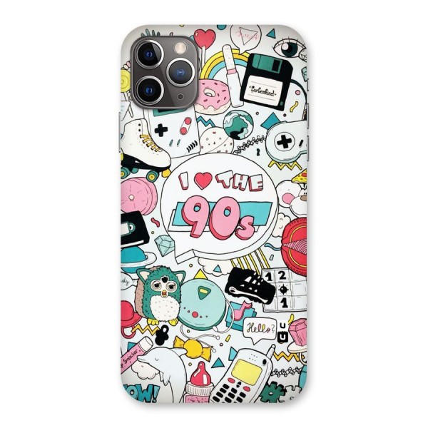 Heart 90s Back Case for iPhone 11 Pro Max