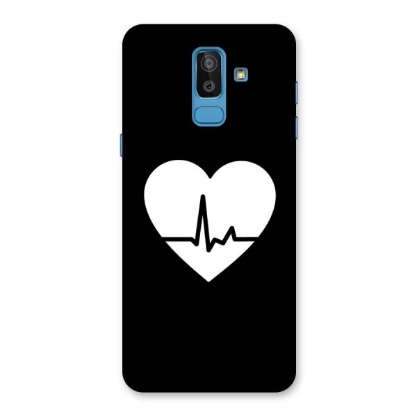Heart Beat Back Case for Galaxy J8