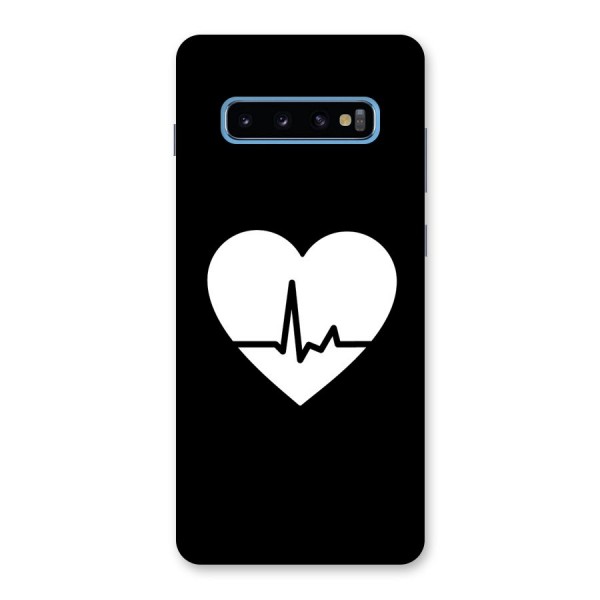 Heart Beat Back Case for Galaxy S10 Plus
