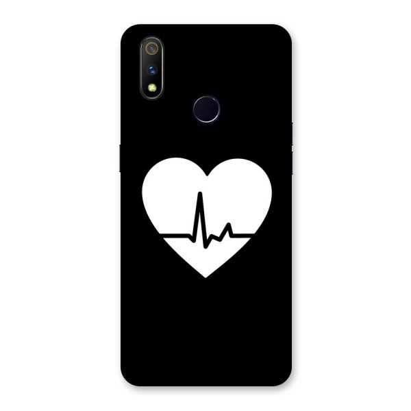 Heart Beat Back Case for Realme 3 Pro