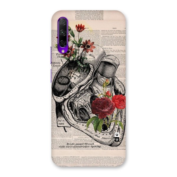 Heart Newspaper Back Case for Honor 9X Pro