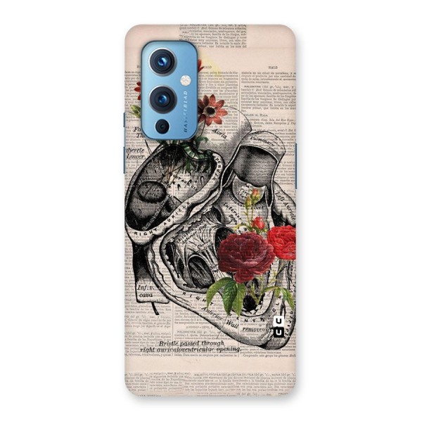 Heart Newspaper Back Case for OnePlus 9