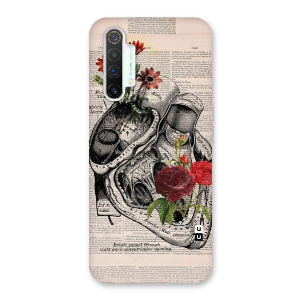 Heart Newspaper Back Case for Realme X3