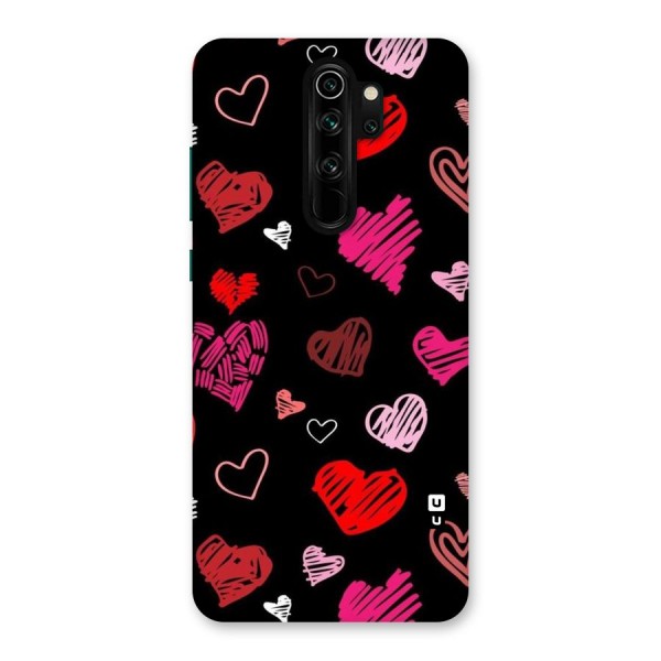 Hearts Art Pattern Back Case for Redmi Note 8 Pro
