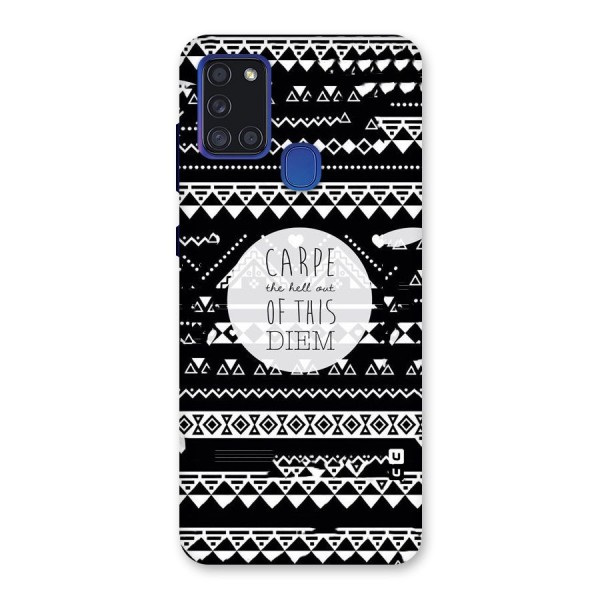 Hell Diem Back Case for Galaxy A21s