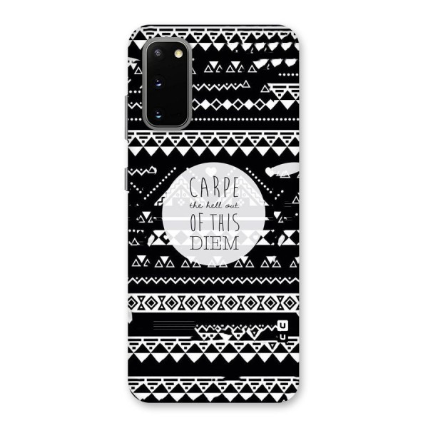 Hell Diem Back Case for Galaxy S20