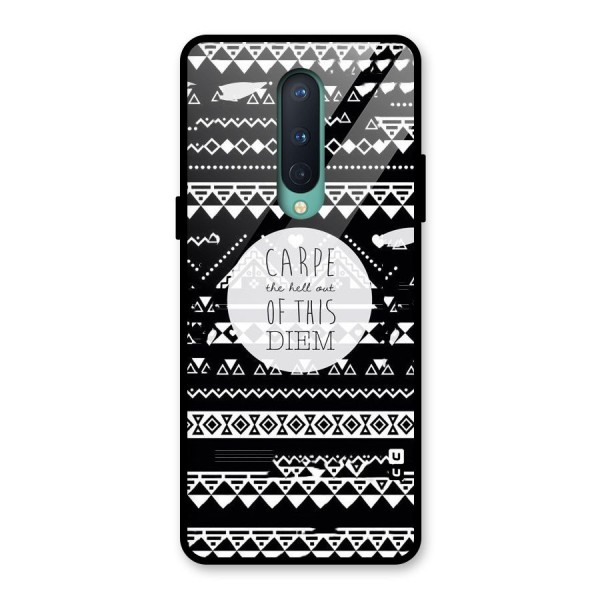 Hell Diem Glass Back Case for OnePlus 8