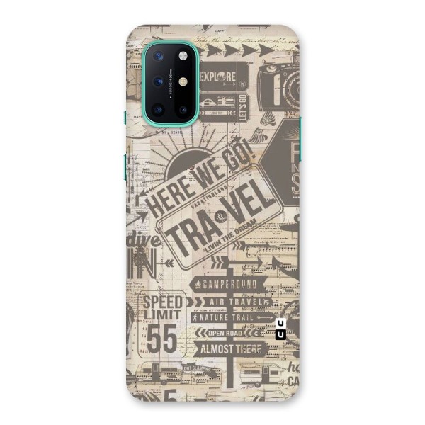 Here We Travel Back Case for OnePlus 8T