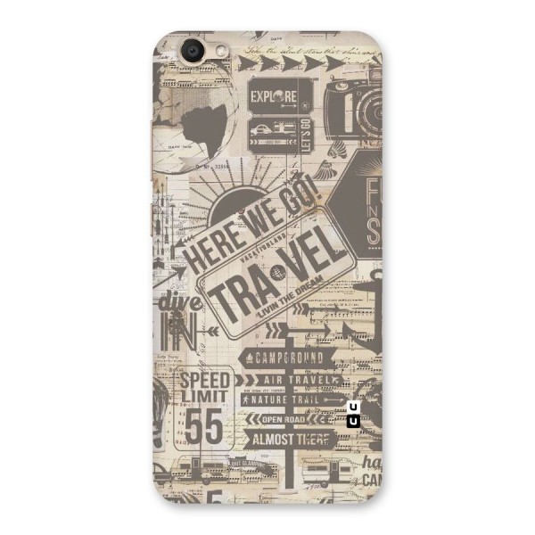 Here We Travel Back Case for Vivo Y67