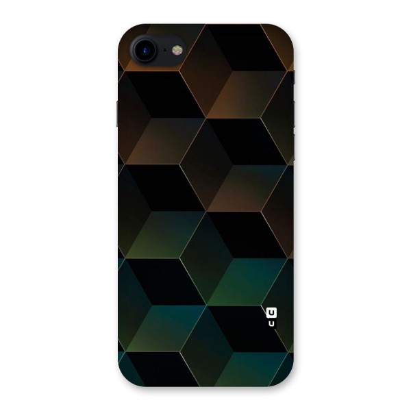 Hexagonal Design Back Case for iPhone SE 2020
