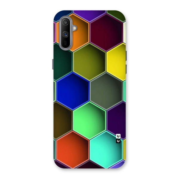 Hexagonal Palette Back Case for Realme C3