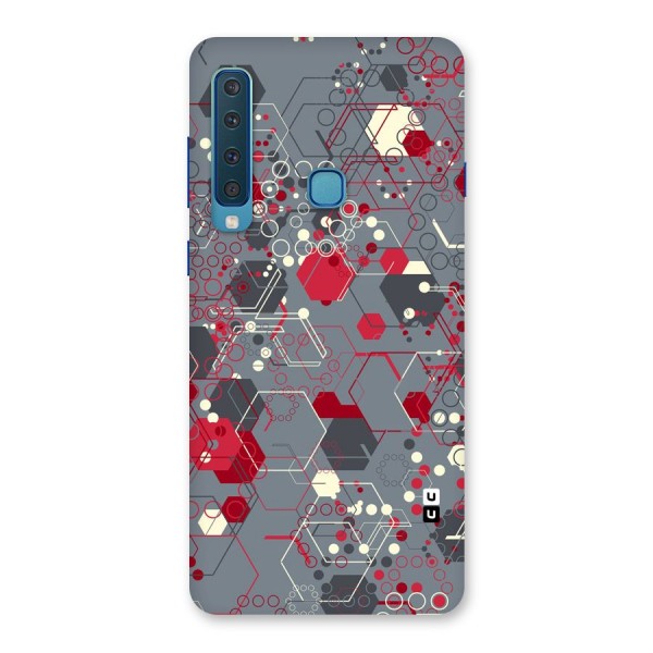 Hexagons Pattern Back Case for Galaxy A9 (2018)