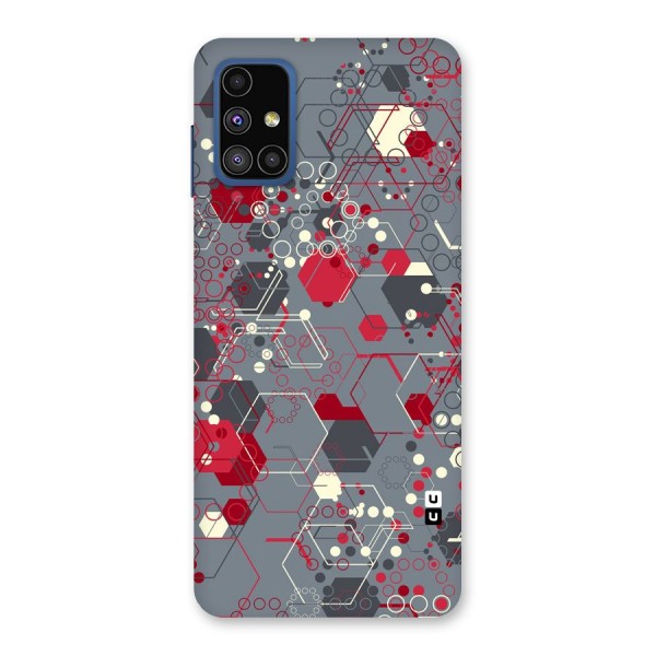 Hexagons Pattern Back Case for Galaxy M51