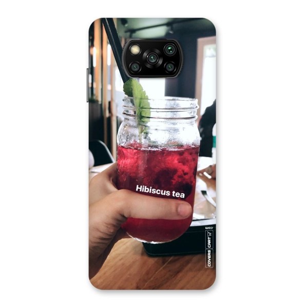 Hibiscus Tea Back Case for Poco X3
