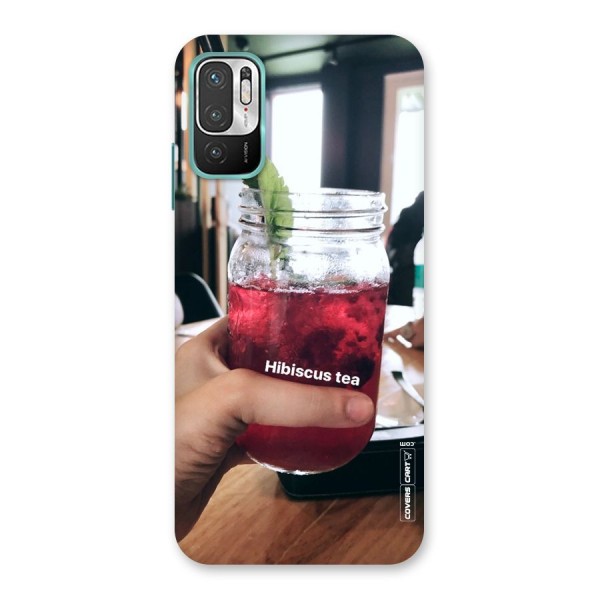 Hibiscus Tea Back Case for Redmi Note 10T 5G