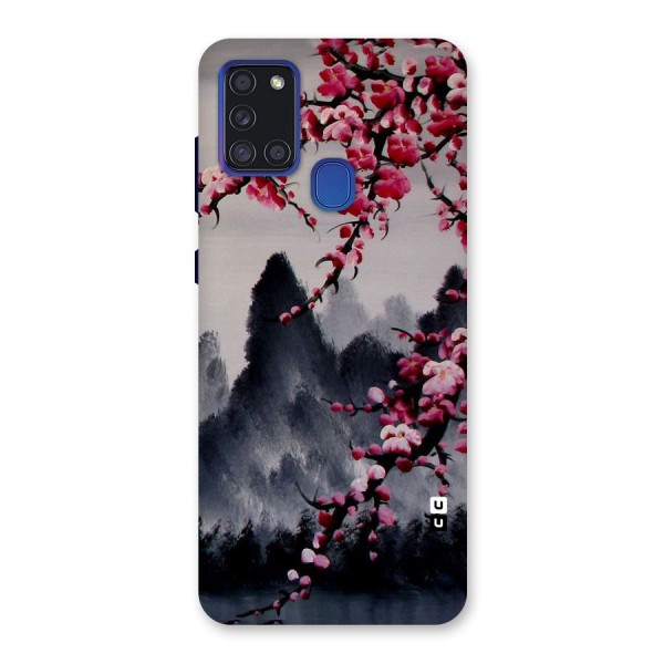 Hills And Blossoms Back Case for Galaxy A21s