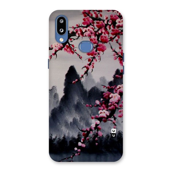 Hills And Blossoms Back Case for Galaxy M01s