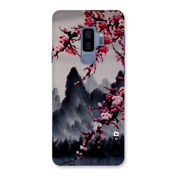 Hills And Blossoms Back Case for Galaxy S9 Plus