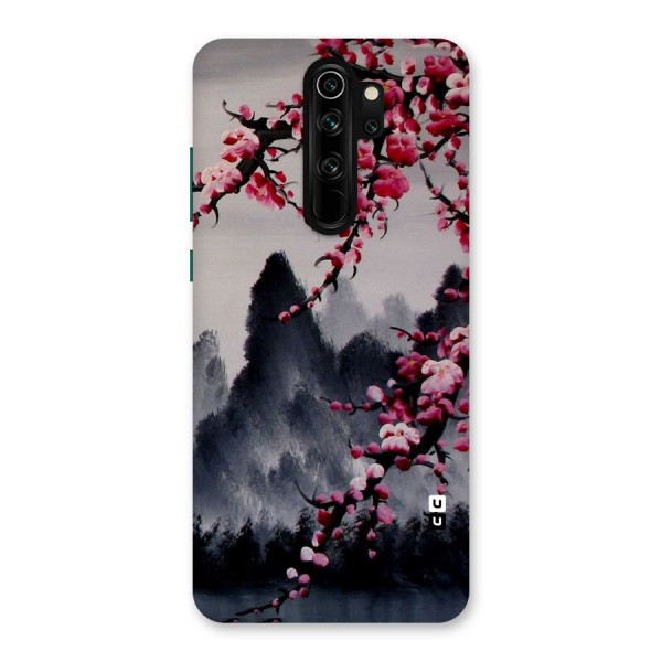 Hills And Blossoms Back Case for Redmi Note 8 Pro