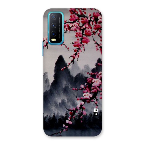 Hills And Blossoms Back Case for Vivo Y20
