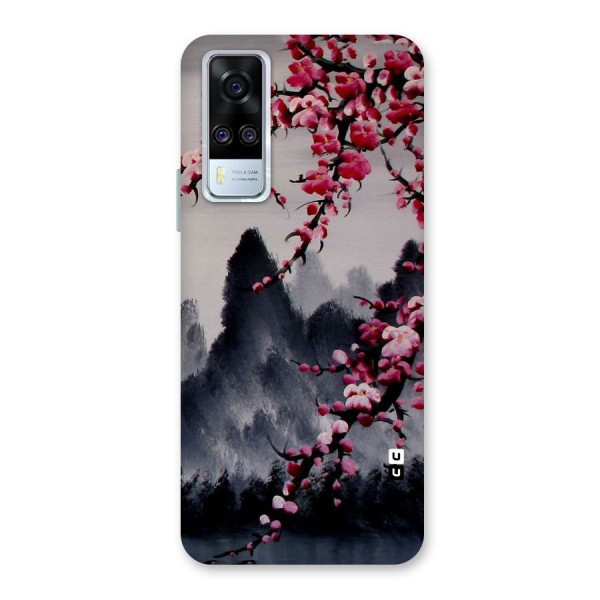 Hills And Blossoms Back Case for Vivo Y31