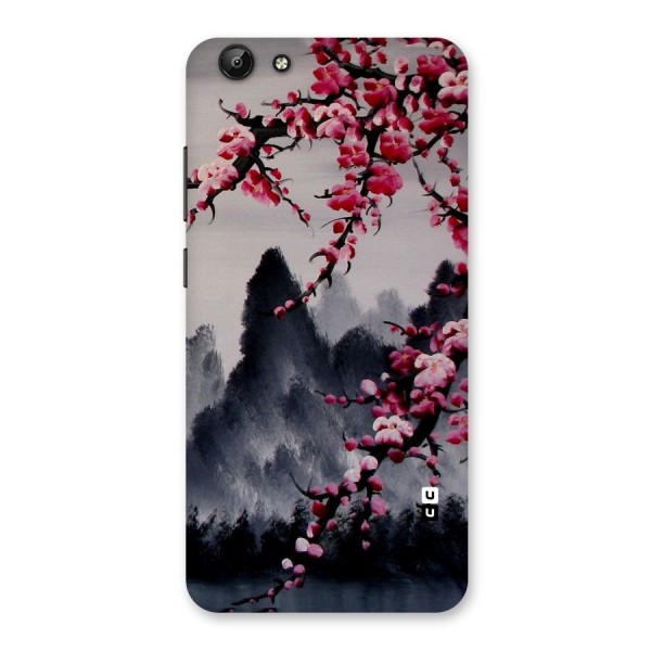 Hills And Blossoms Back Case for Vivo Y69