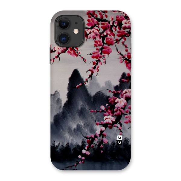 Hills And Blossoms Back Case for iPhone 11