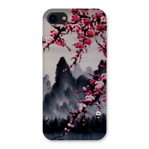 Hills And Blossoms Back Case for iPhone SE 2020