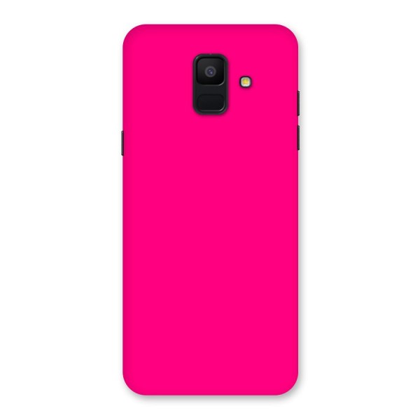 Hot Pink Back Case for Galaxy A6 (2018)