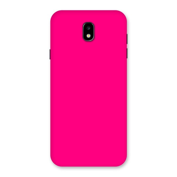 Hot Pink Back Case for Galaxy J7 Pro