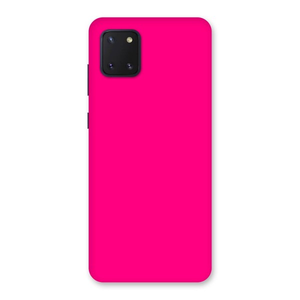 Hot Pink Back Case for Galaxy Note 10 Lite