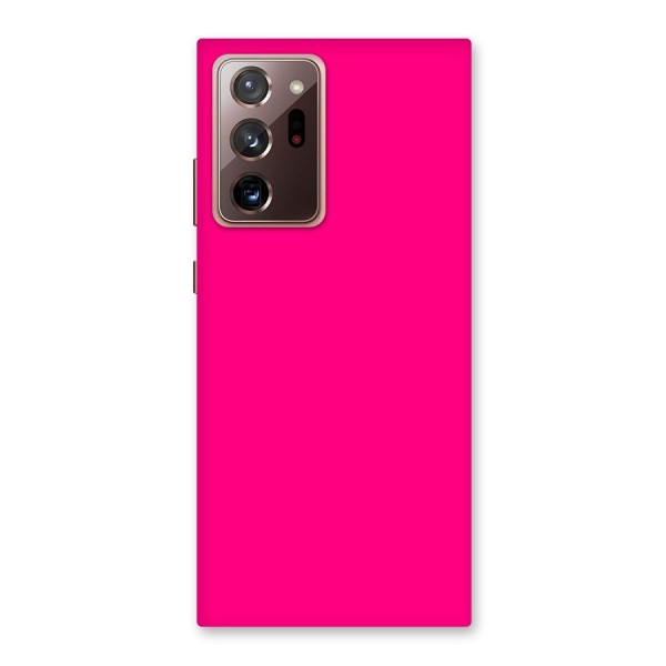 Hot Pink Back Case for Galaxy Note 20 Ultra