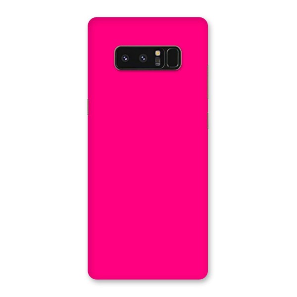 Hot Pink Back Case for Galaxy Note 8