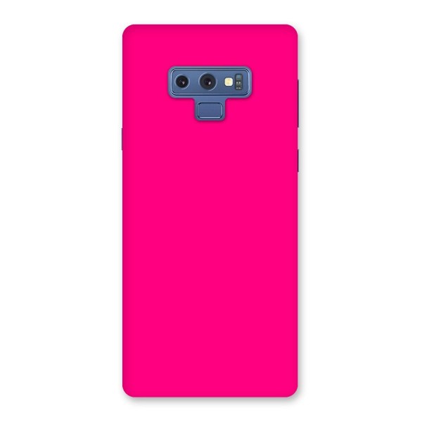 Hot Pink Back Case for Galaxy Note 9