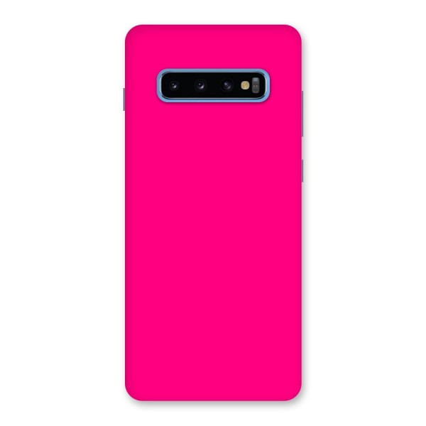 Hot Pink Back Case for Galaxy S10 Plus