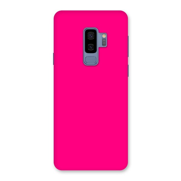 Hot Pink Back Case for Galaxy S9 Plus