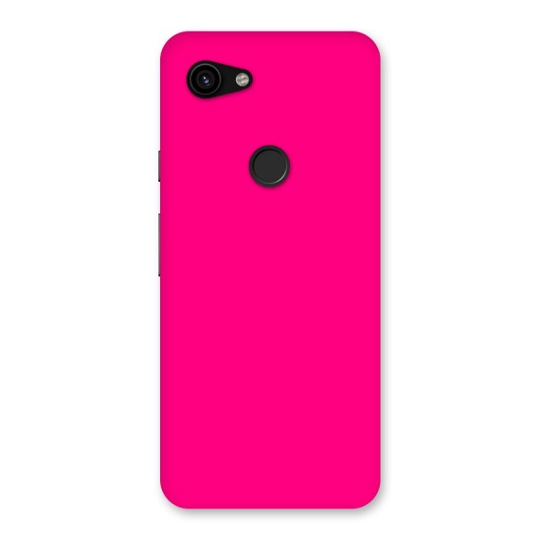 Hot Pink Back Case for Google Pixel 3a