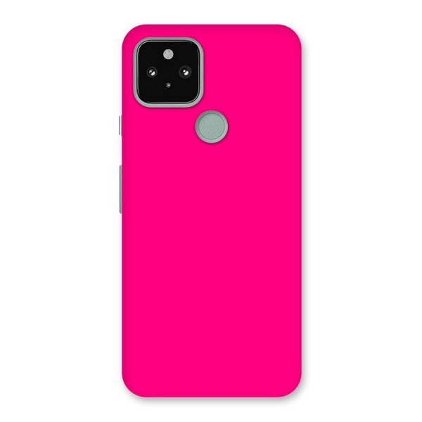 Hot Pink Back Case for Google Pixel 5