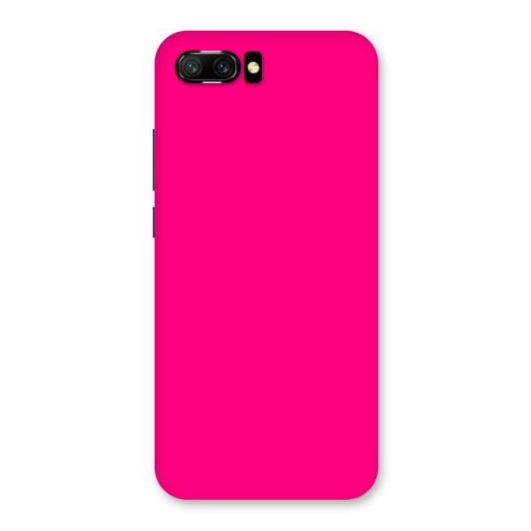 Hot Pink Back Case for Honor 10
