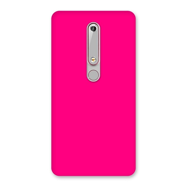 Hot Pink Back Case for Nokia 6.1