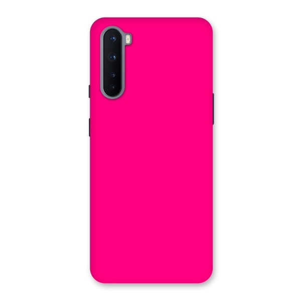 Hot Pink Back Case for OnePlus Nord