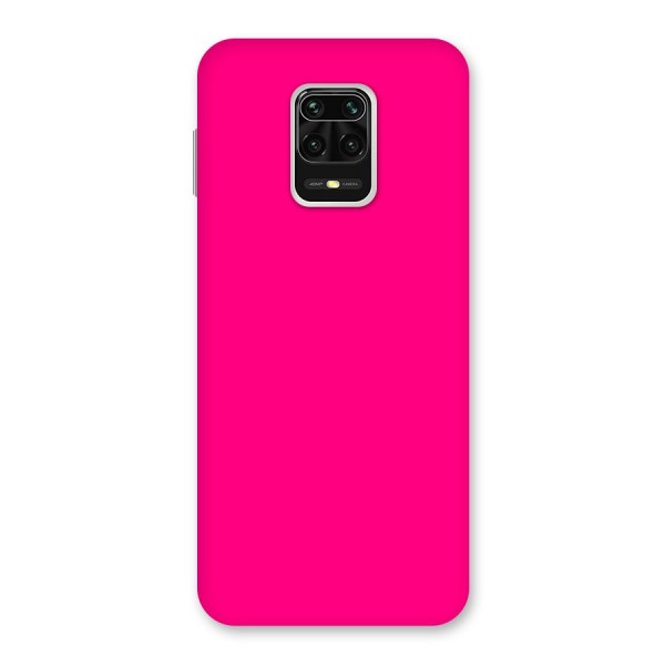 Hot Pink Back Case for Redmi Note 9 Pro Max