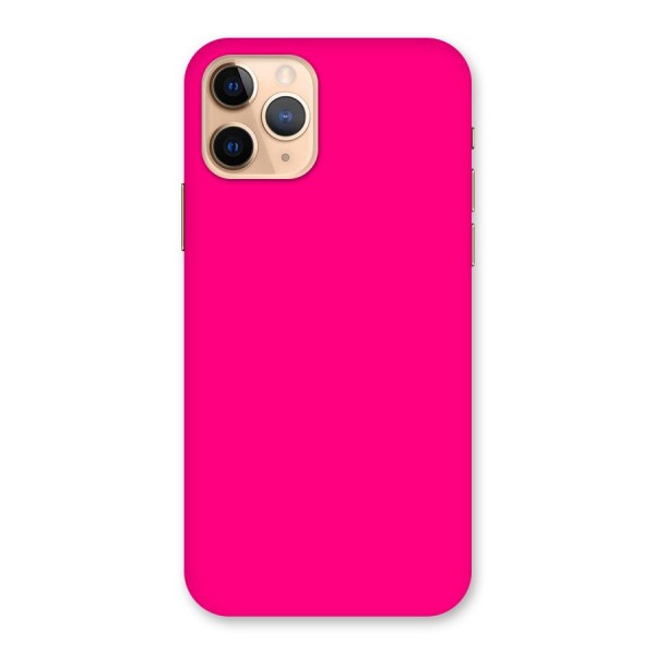 Hot Pink Back Case for iPhone 11 Pro