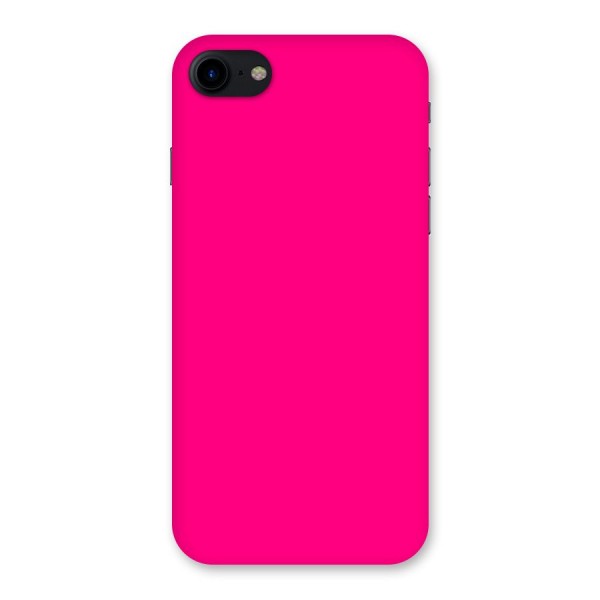 Hot Pink Back Case for iPhone SE 2020